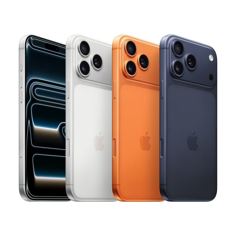 ชิปเซ็ต A19 Pro ระบบกล้องหลัง 3 เลนส์ความละเอียด 48MP ทั้งหมด กล้องเทเลโฟโต้แบบ Tetraprism ซูมออปติคอลได้ไกล 4 เท่า ตัวเครื่องดีไซน์ขอบไทเทเนียม ทนทานระบายความร้อนได้ดีขึ้น แบตเตอรี่ใช้งานได้ยาวนานที่สุด และรองรับการเชื่อมต่อแห่งอนาคต