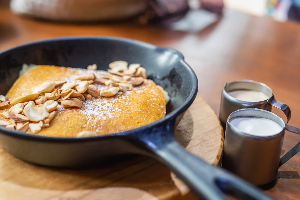french-toast-by-teflon-pan เฟรนช์โทสต์จากกระทะเทฟล่อน