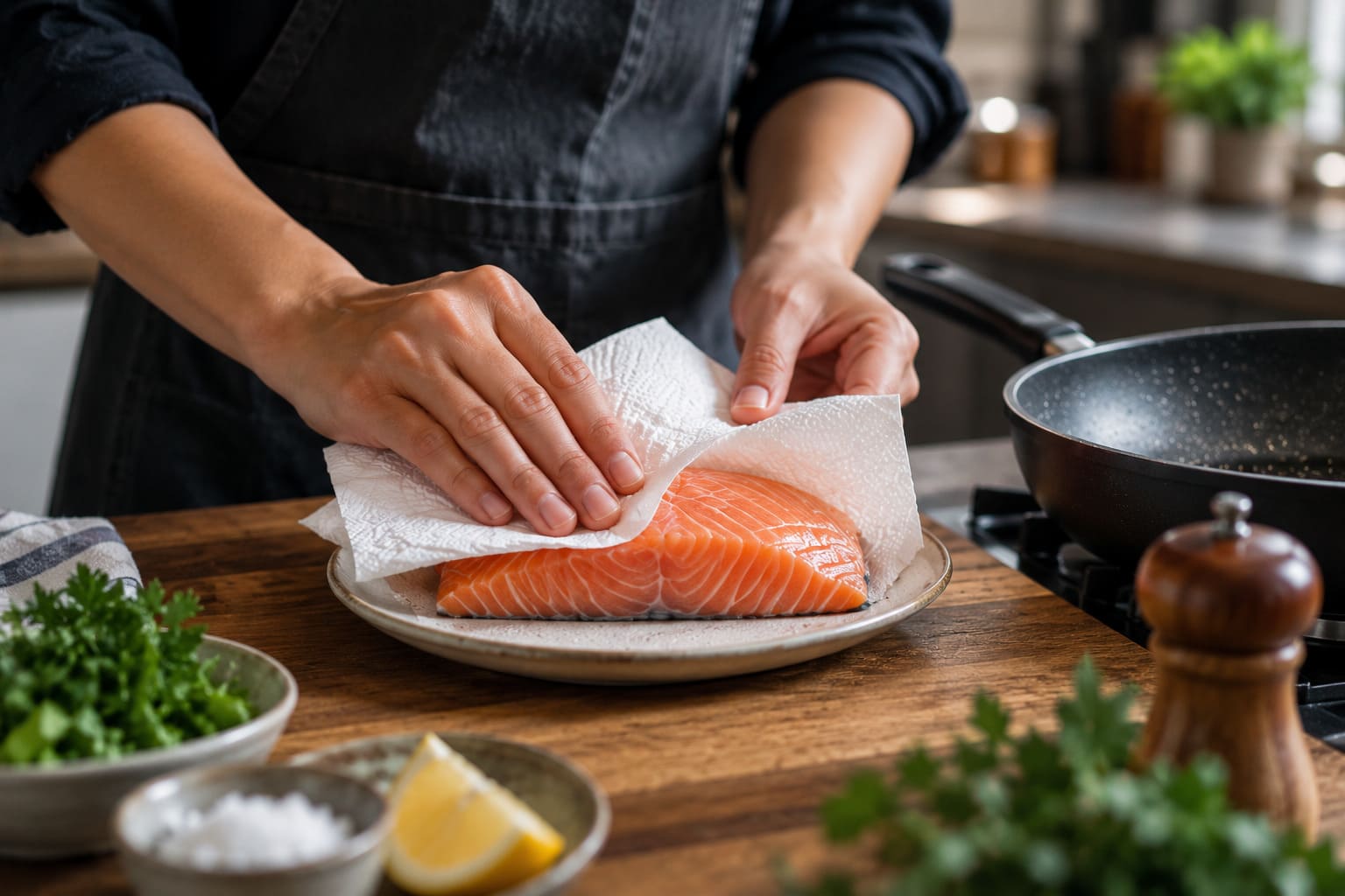 cooking-with-teflon-pan วิธีทำอาหารด้วยกระทะเทฟล่อน