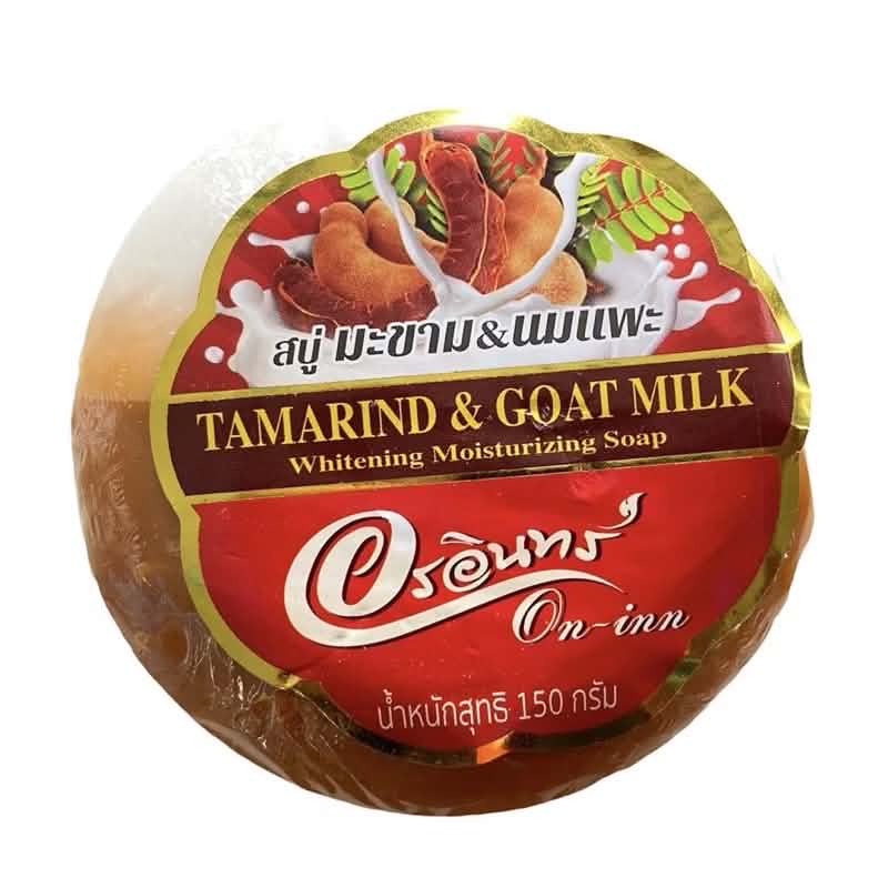 อรอินทร์ สบู่มะขาม นมเเพะ