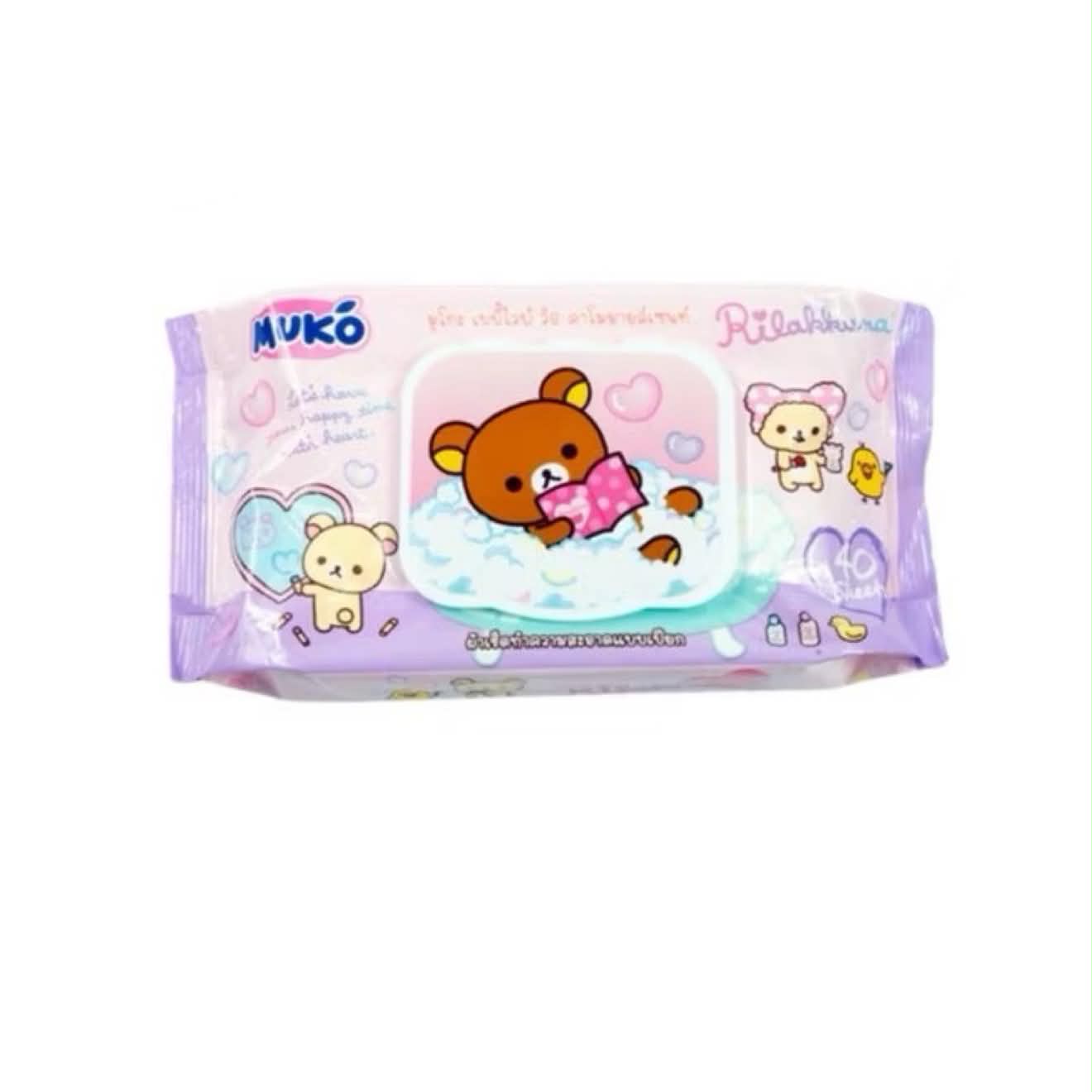 มูโกะ ทิชชู่เปียก 40เเผ่น