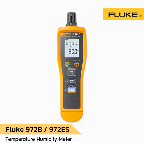 Fluke 972B/972ES เครื่องวัดอุณหภูมิความชื้น (Temperature Humidity Meter)