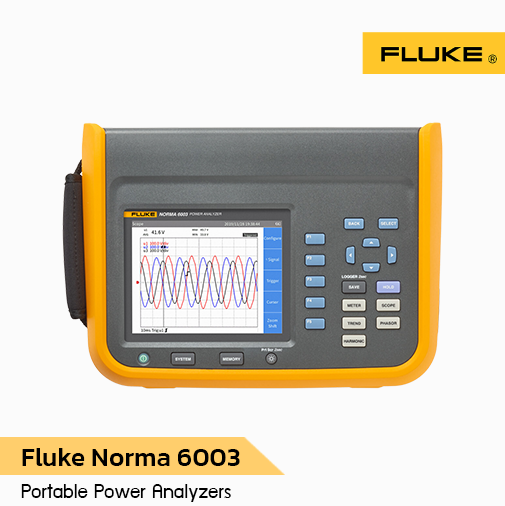 Fluke Norma 6000 Series Portable Power Analyzers