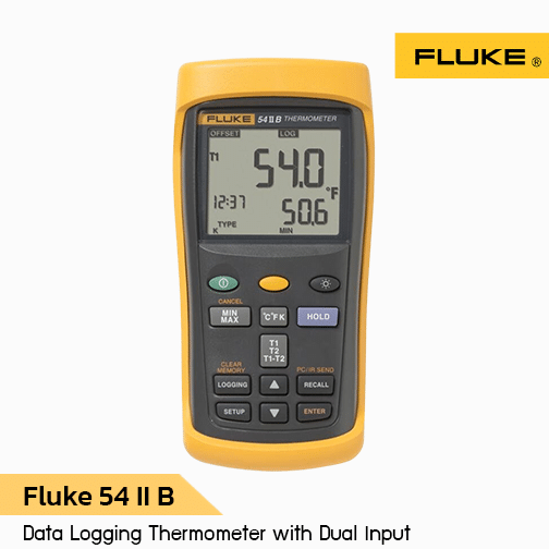 Fluke 54 II B Data Logging Thermometer with Dual Input