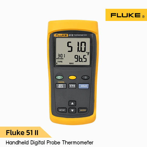 Fluke 51 II Handheld Digital Probe Thermometer