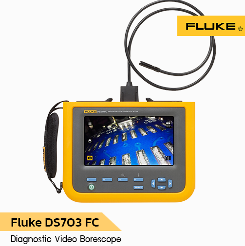 Fluke DS703 FC Diagnostic Video Borescope